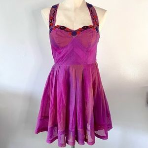 Free People Embroidered Dress